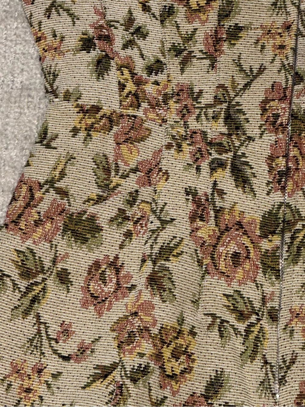 Altar’d State Floral Tapestry Zip-Up Romper – Size Small NW - Picture 5 of 7